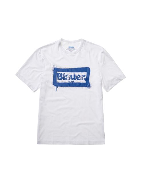 t-shirt BLAUER | 24SBLUH02147100 BIANCO